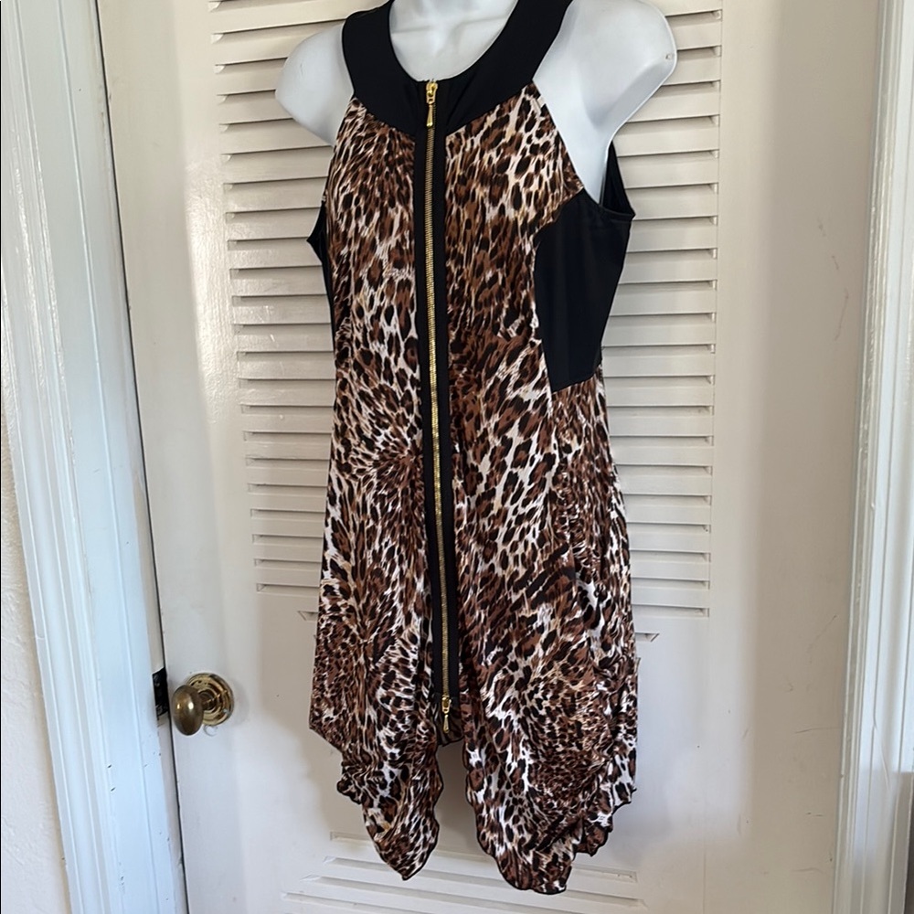 Wild Animal Print Dress